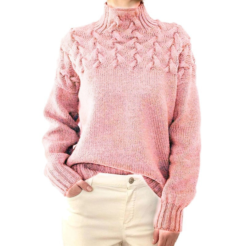 Braided Yoke Knit Jumper