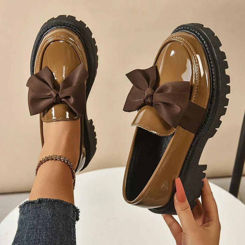 Valentina Chunky Bow Loafer