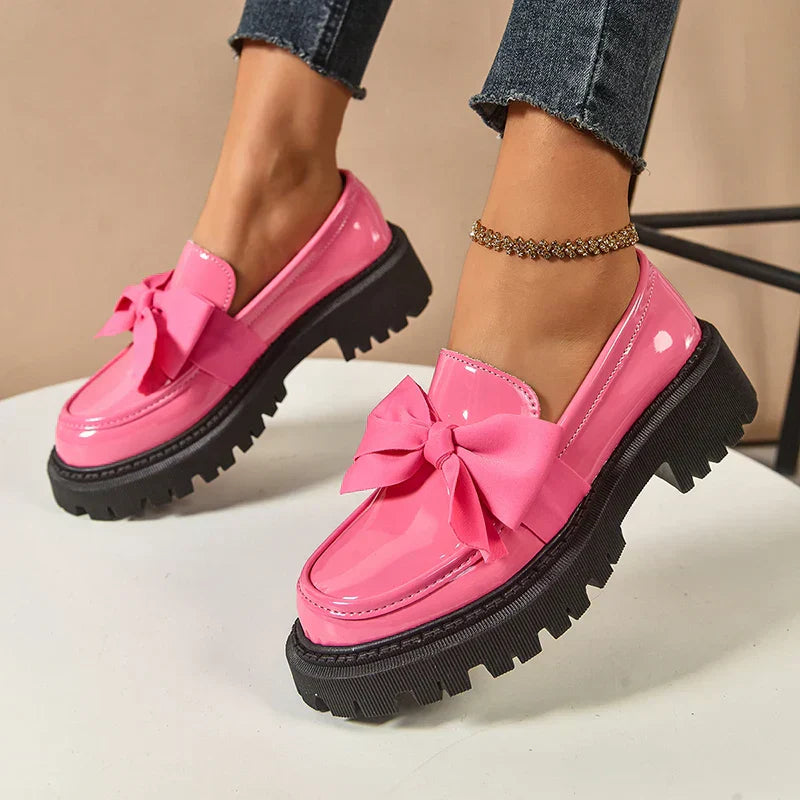 Valentina Chunky Bow Loafer