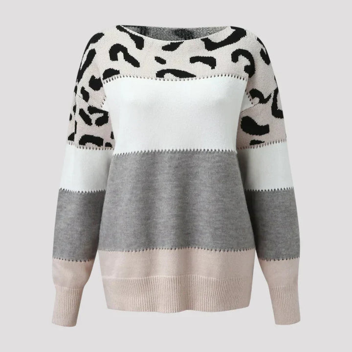 Charlene | Leopard Print Casual Sweater