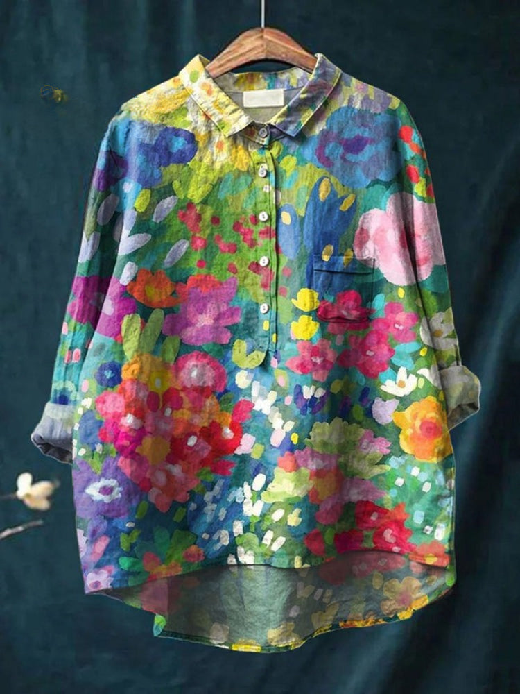 Mia – Garden Songbird Blouse