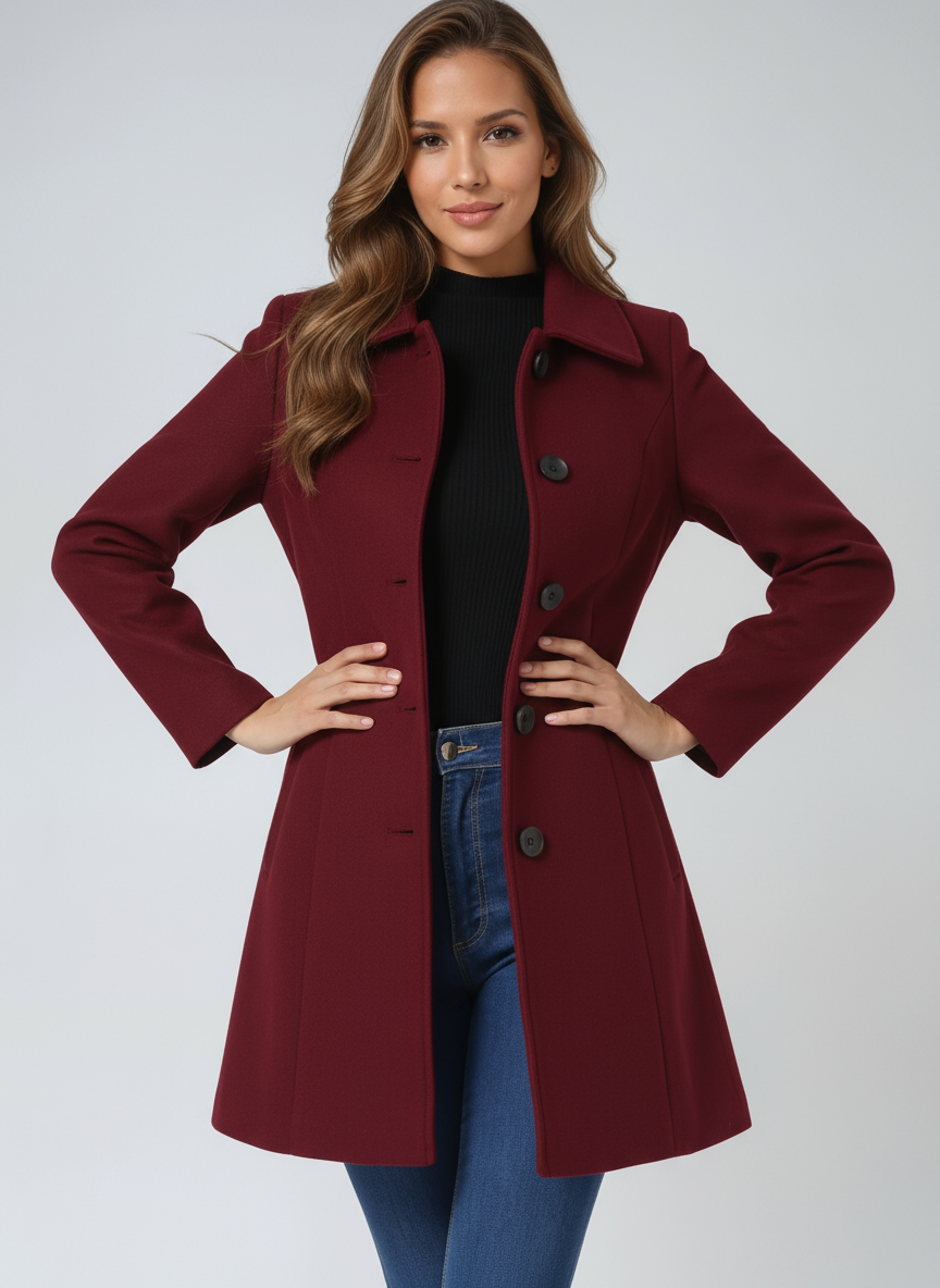 Isabella | Autumn Ember Coat