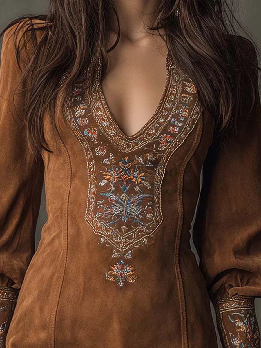 The Amber Nomad Mini Dress