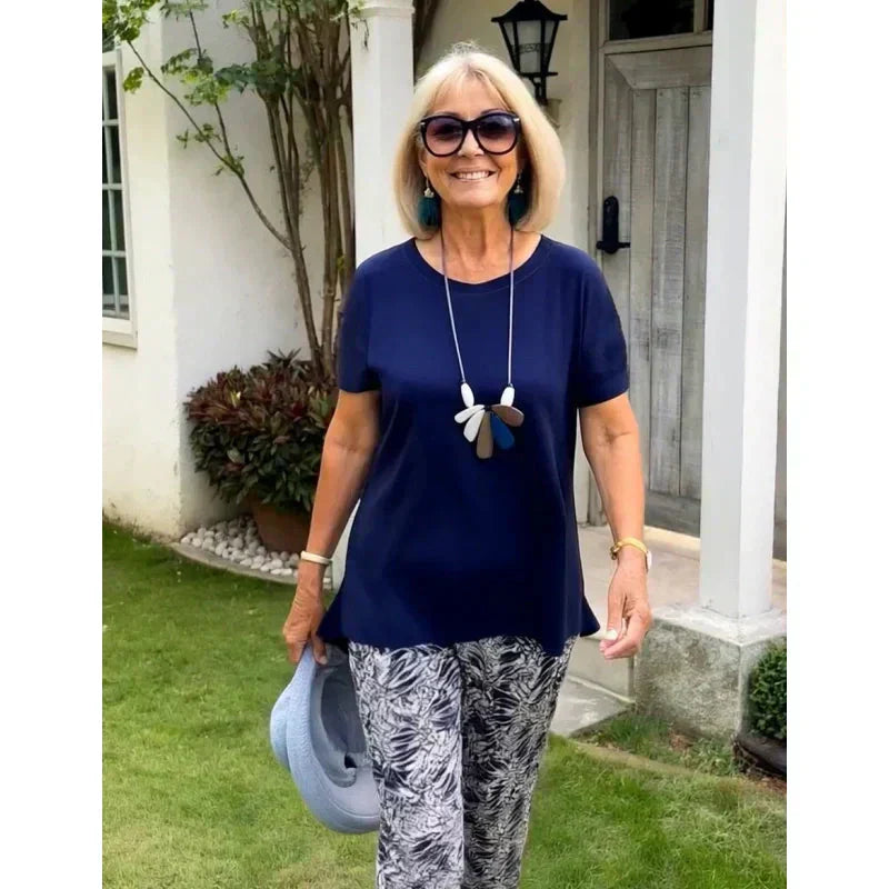 MARIA - Effortless Printed Two-Piece Set