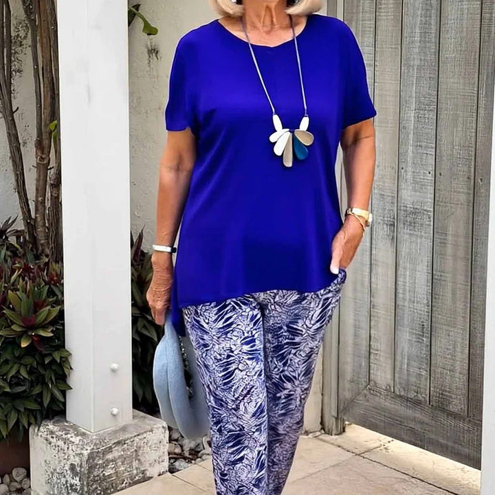 MARIA - Effortless Printed Two-Piece Set